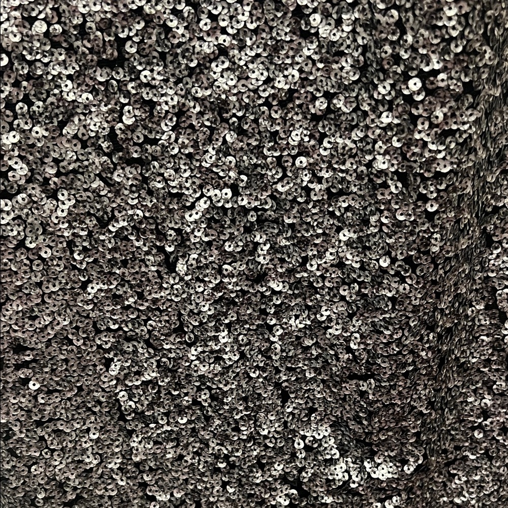 Metaphor Black and Silver Sequin Mini Dress - Picture 3 of 10